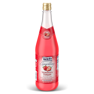 Sparkling Strawberry Daiquiri Juice Cocktail
